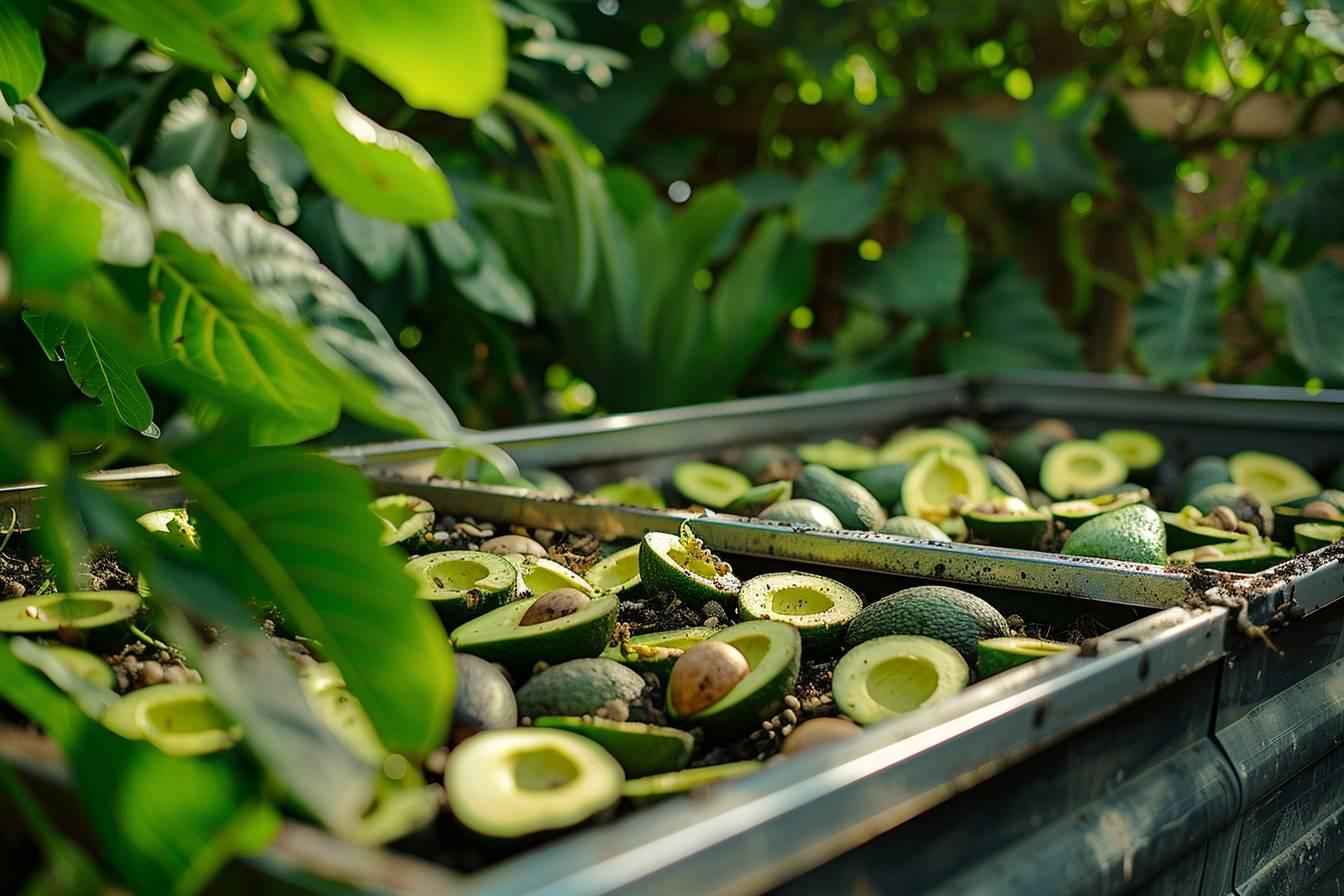 Comment transformer les noyaux d'avocat en compost : guide pratique pour un jardin écologique
